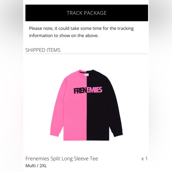 Frenemies/TeddyFresh 2XL Long Sleeve Top - Picture 2 of 2